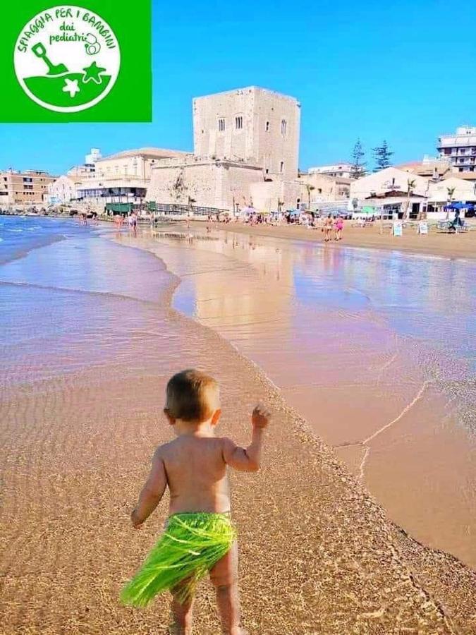 A Pozzallo Vicino Al Mare Villa Exteriör bild