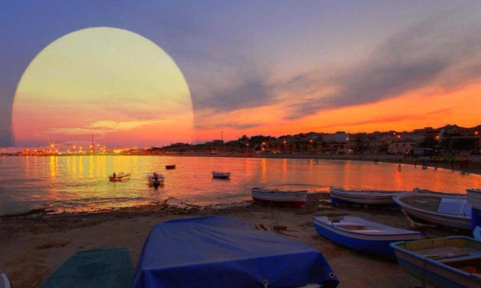A Pozzallo Vicino Al Mare Villa Exteriör bild